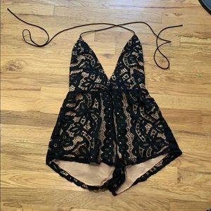 ADORABLE Tobi Lace Going Out Romper